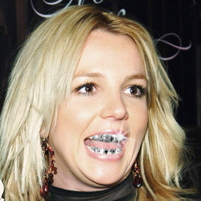 and Please tell me She really didn't do this britneyspearsmouthgif